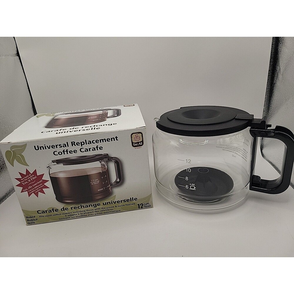 Medelco One All Model# GL220 Universal 12 cup Replacement Coffee Carafe